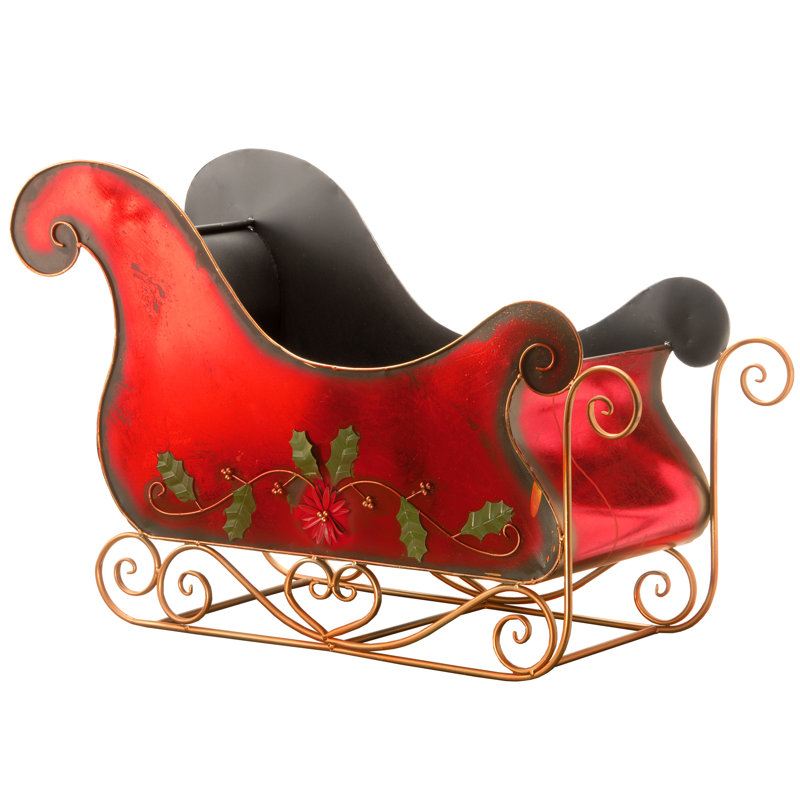 Sleigh Christmas Decorative Accent