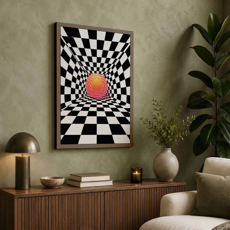 Print, 24x16 - 61.0 x 40.6 cm, Terracotta Border