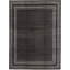 Hand-Knotted High-Quality Black Area Rug