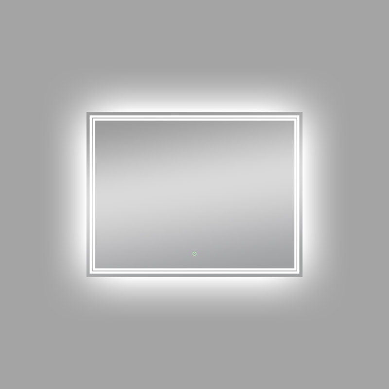 Bottone Flat Wall Mirror, 30" x 39.25"