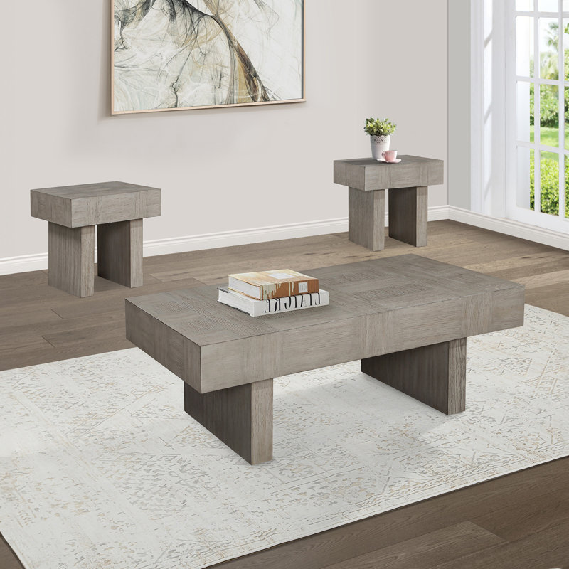 1pc Contemporary Style End Table