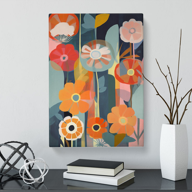 Mixed Flowers Vol.7 - Wrapped Canvas, 50cm H x 35cm W x 3cm D