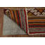 Tapis kilim 6 x 9 tissé à la main avec motifs géométriques complexes