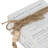 Rustic Don't Let Anyone Ever Dull Your Sparkle Inspirational Quote Wood Book Stack Decor With Jute Beads