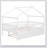 Wooden House Bed With Trundle-347267194