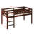 Compact Low Loft Bed with Sturdy  Ladder-129032449