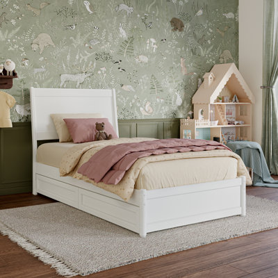 Avdesh Solid Wood Storage Bed