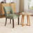 Upholstered Solid Wood Dining Side Chair-1023225744
