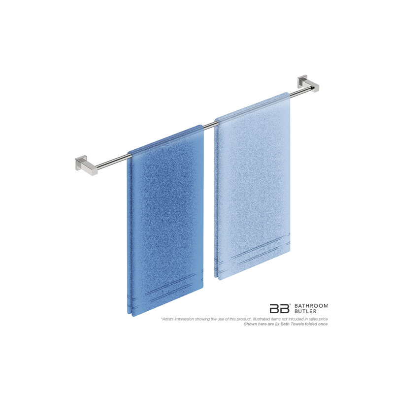 Towel Bar, Polished Stainless Steel