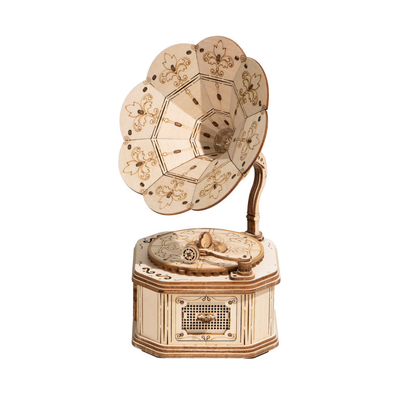 Casse-tête bricolage 3D - Gramophone - 122 pièces