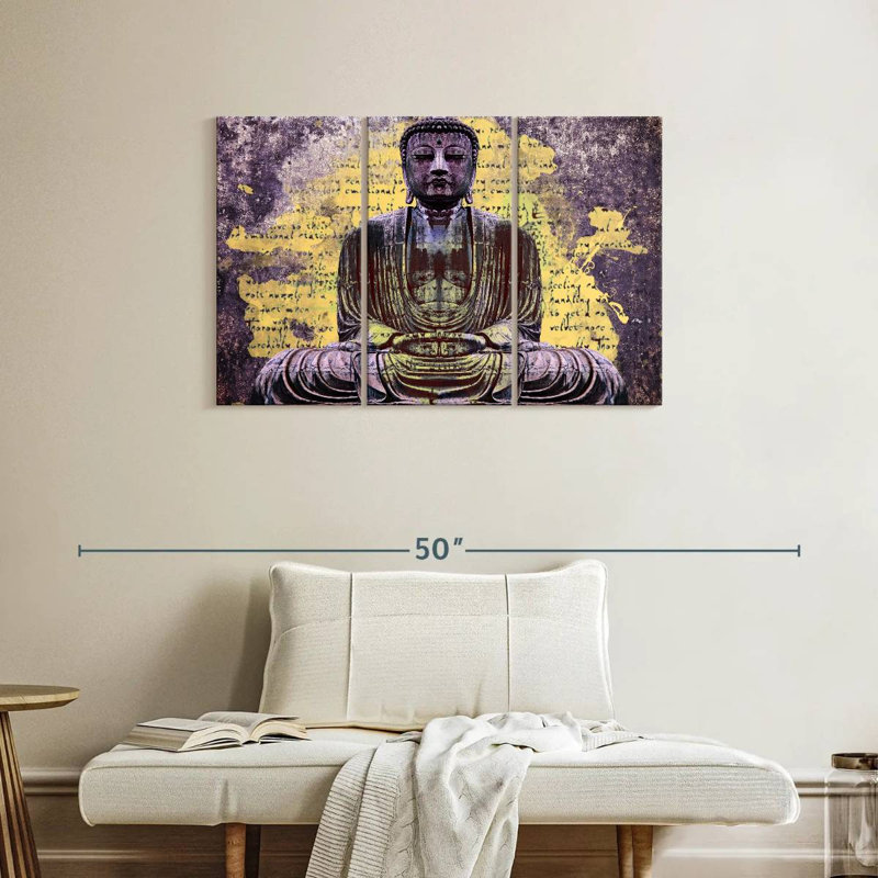 Adella Ponder Buddha, 24" H x 38" W