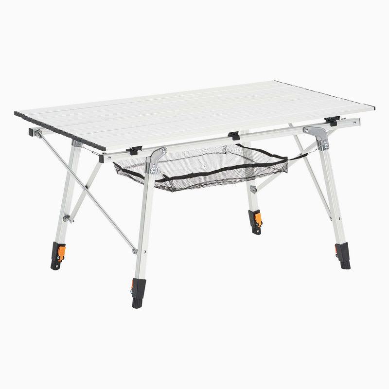 Couche de maille pliante en aluminium pour table de camping