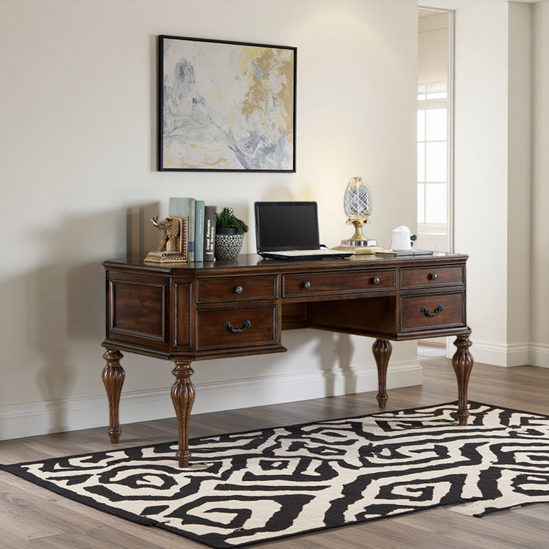 Bureau en bois massif de style américain