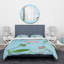 Ensemble de housse de couette rose magnifique designart-35228365