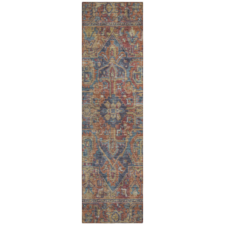 Washable Oriental Indoor / Outdoor Rug