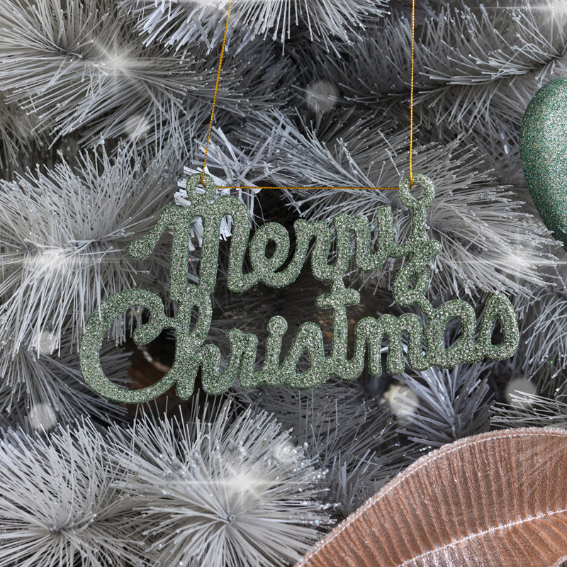 11cm Solid Colour Holiday Shaped Ornament