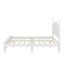 Lit plateforme en bois de style rétro avec support en lattes de bois-239406047-239406046