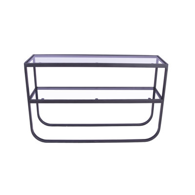 Votaw 110cm Glass Top Console Table