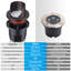 LED Landscape In Ground Outdoor, Low Voltage Ultra Bright, IP67 Waterproof, 3000K-105252969