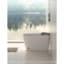 Toilette intelligente bidet avec télécommande. Toilette surélevée sans réservoir avec affichage à DEL. Ouverture automatique / chauffage automatique. Siège de toilette avec système d'aromathérapie. Eau chaude et sèche. Chasse au siège. Capteur 