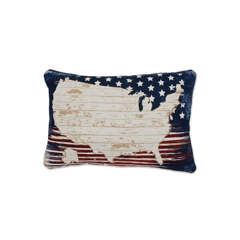 Housse de coussin American Spirit Map