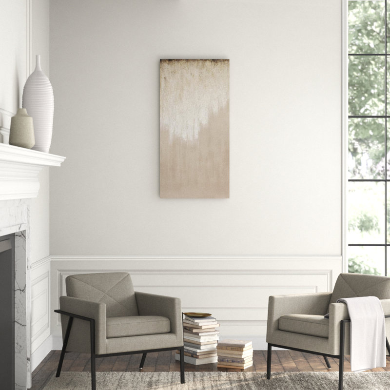 Etoile III Glitter Print by Beverly Fuller, Hand Painting (on Giclee Canvas)