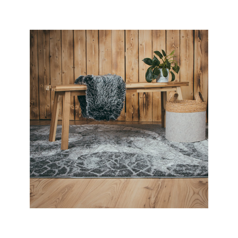 Frisco Floral Area Rug, Rectangular 80 x 150cm
