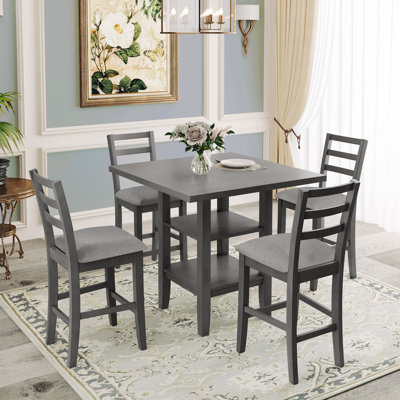5-Piece Counter Height Dining Set