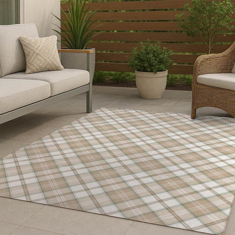 Tapis d'extérieur antidérapant Diamond, Rectangulaire 3 pi x 5 pi