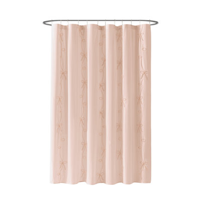 Peri Home Sasha Bows Shower Curtain