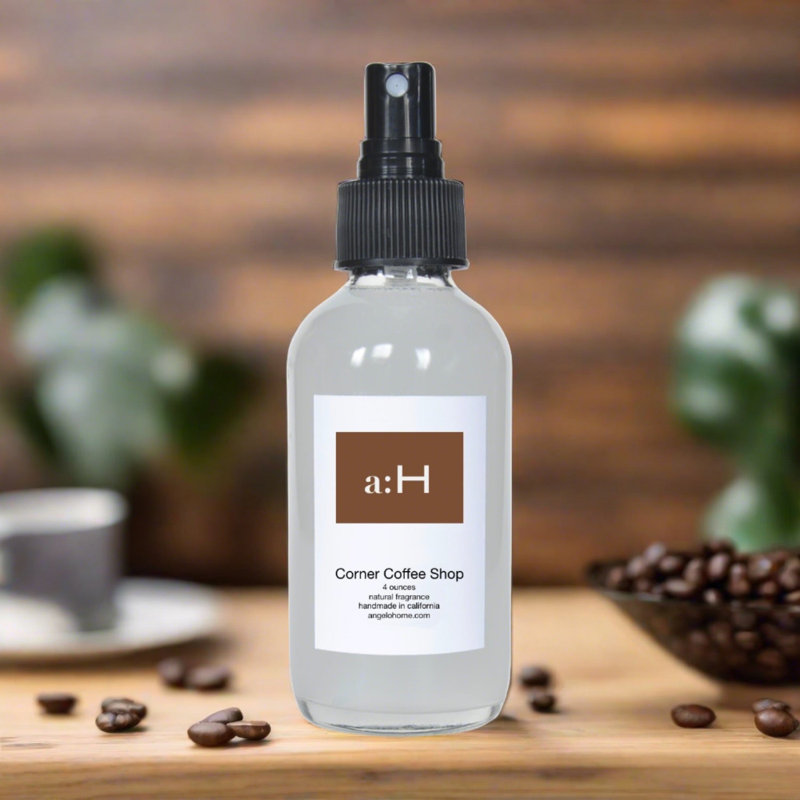 Corner Coffee Shop Scented Room Spray with Natural Fragrances