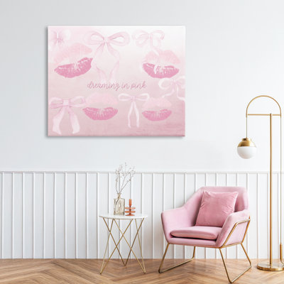 Rêver en toile rose, design par Kim Allen