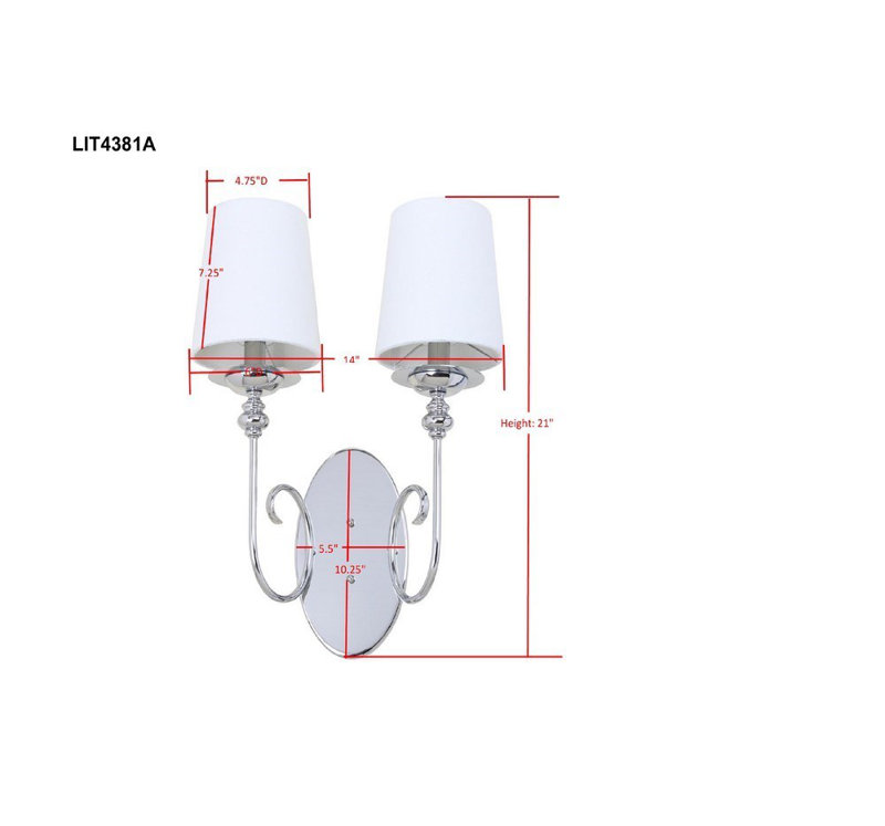 Cleckheaton Armed Sconce