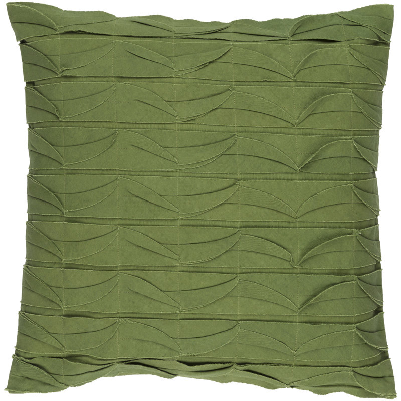 Coussin Huckaby, Cerisier, 18 po x 18 po, Mélange de duvet