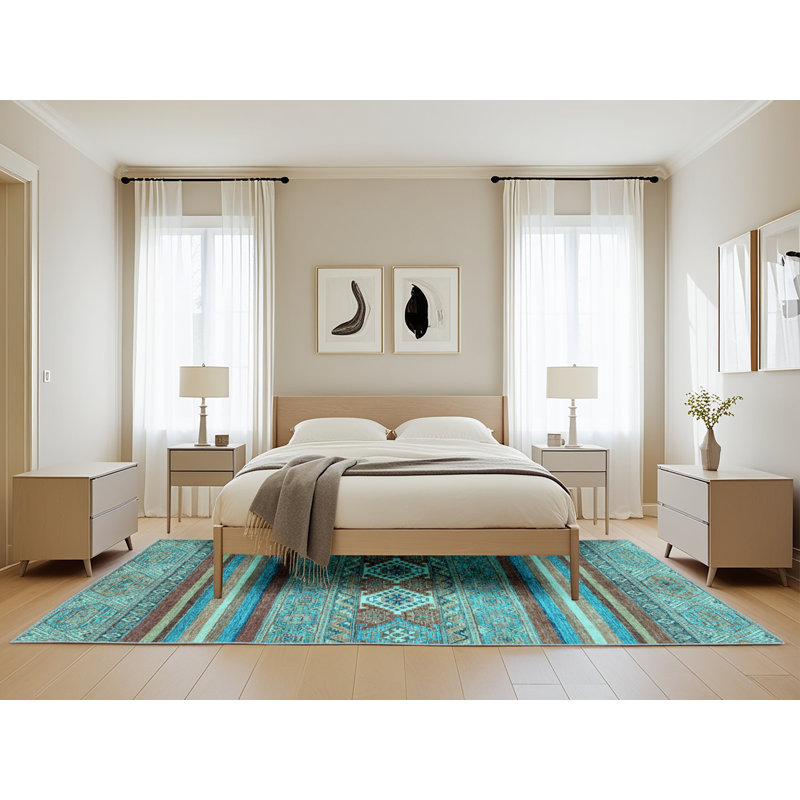 Southwestern Indoor Rug, Rectangle 5' x 8'