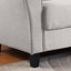 Mobilier de canapé rembourré en lin de 35 po pour la maison ou le bureau-1970658204