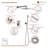 Calder Complete Shower System with Rough in-Valve-61901580
