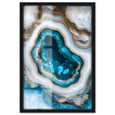 «Godeed Geode Eye III Shadowbox Print» par Art Remedy
