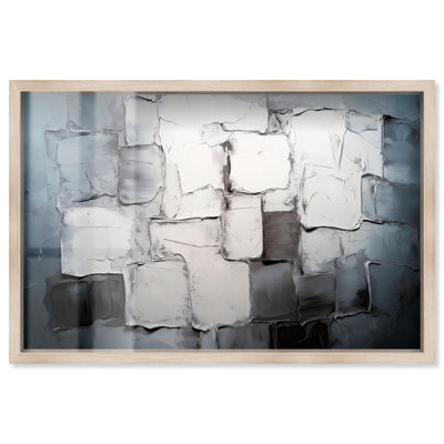 "Urban Grid Shadowbox Print", art mural contemporain par Art Remedy