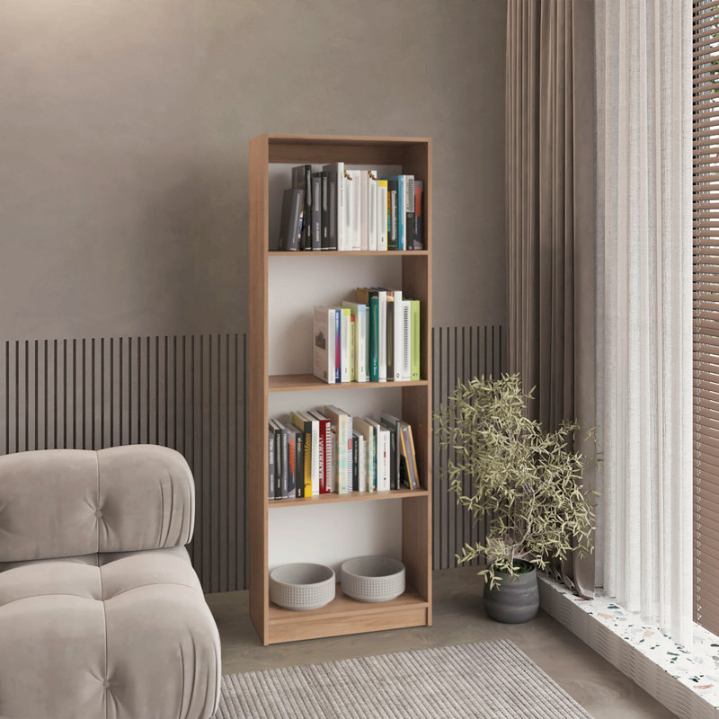 Bibliothèque avec tablettes spacieuses