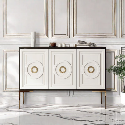 Italian Light Luxury Accent Cabinet