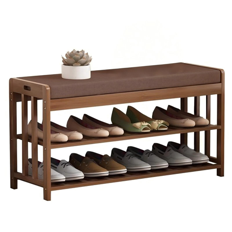 8 Pair Shoe Storage Bench