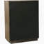 Commode 5 tiroirs brun cendré