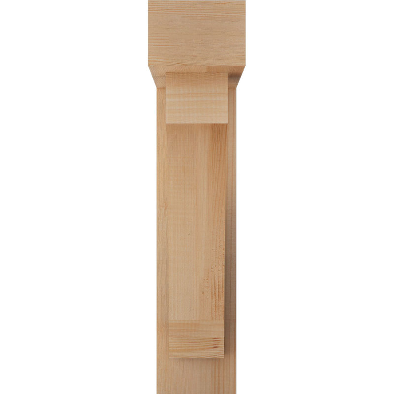Support de bloc impérial avec entretoise décalée, 28 x 20, Sapin Douglas de l 6 po (scié brut)
