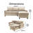 Serta Palisades Reclining Sectional Sofa with Storage Chaise-22403770-22375764