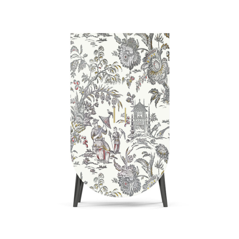 Armoire moderne à double porte minimaliste