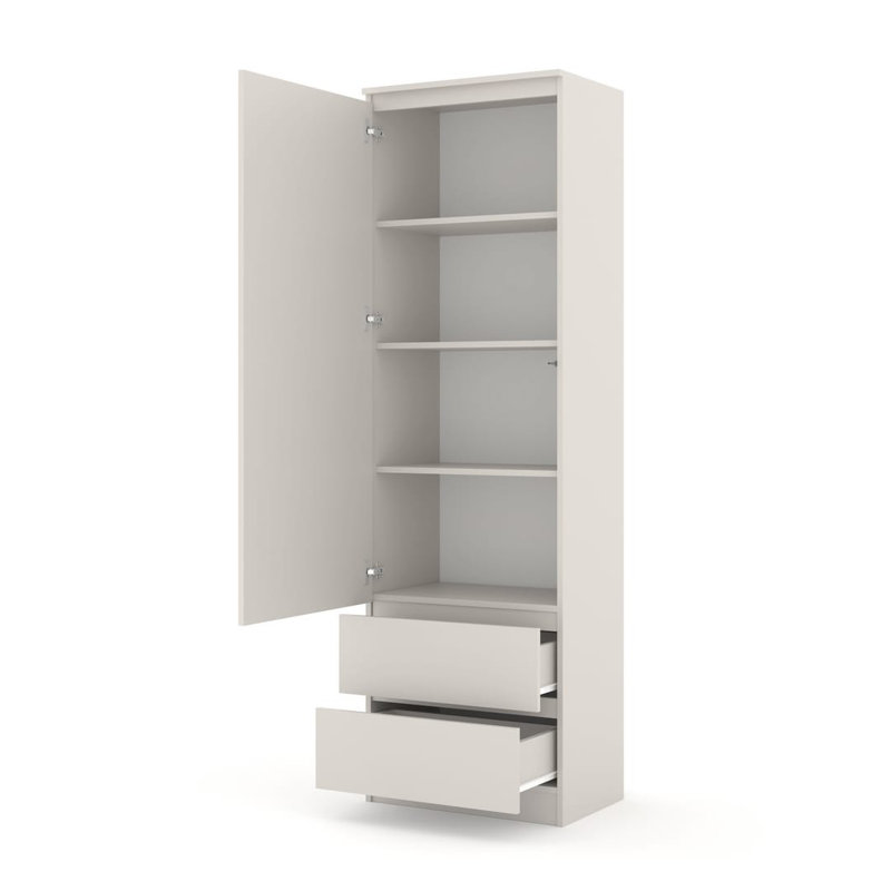 Bhatari Manufactured Wood Wardrobe, Cashmere