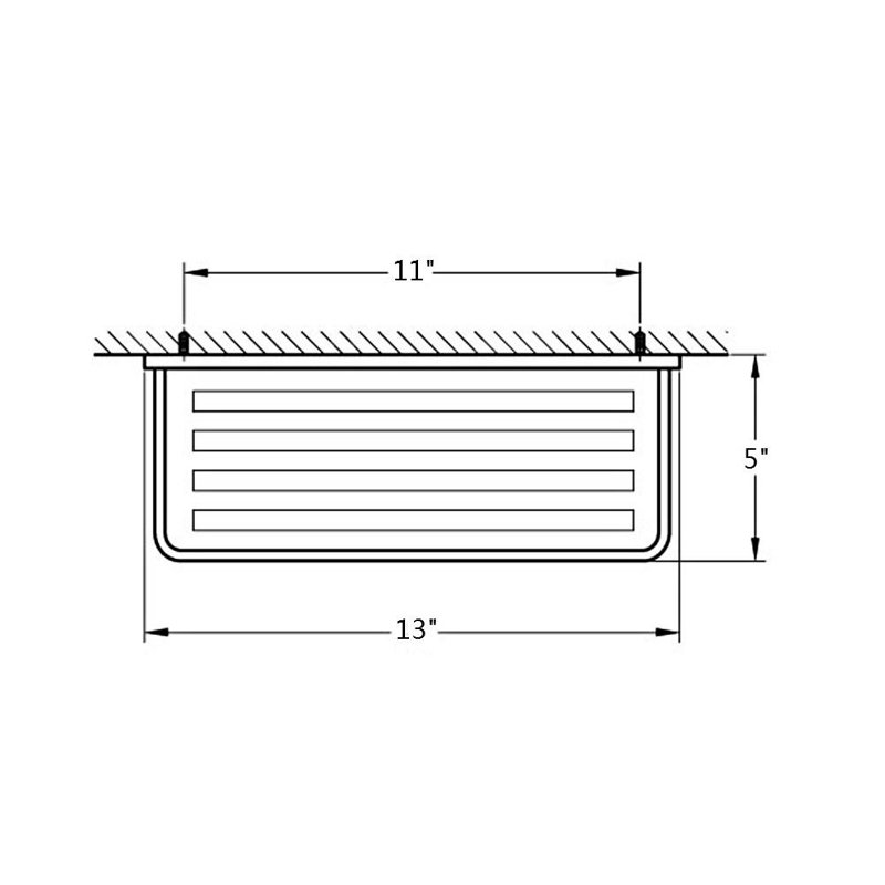 1 Wall Towel Rack