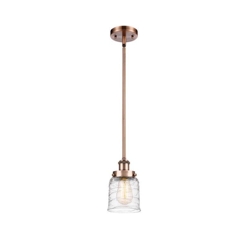 Bokoshe 1 - Light Bell Pendant, Antique Copper