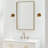 Marsden Sean Lavin Coulson Bathroom Bedroom Wall Fixture With Silk Screen White Inside Clear Outside Shade-1379432709-1379432708-1379432827